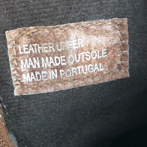 Bootlegger Boots Brown Leather Astra Moto Triple Buckled Side Zippered Size EU40 - Picture 11 of 13